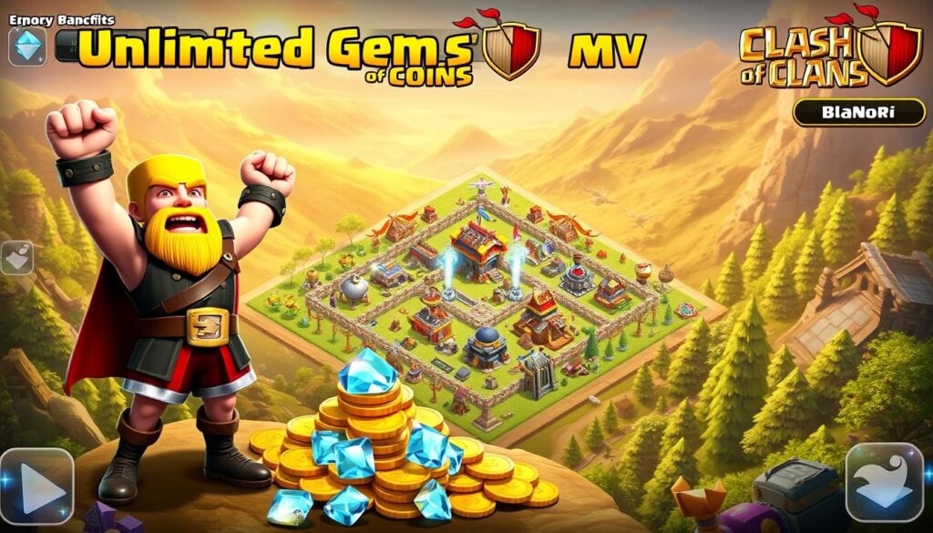 Clash of Clans Mod APK Benefits